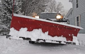 Snow removal services provided by us